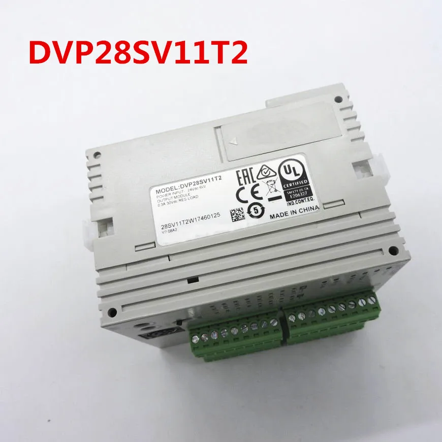 

Original DVP28SV11T2 DC24V PLC Programming controller 16DI 12DO transistor input