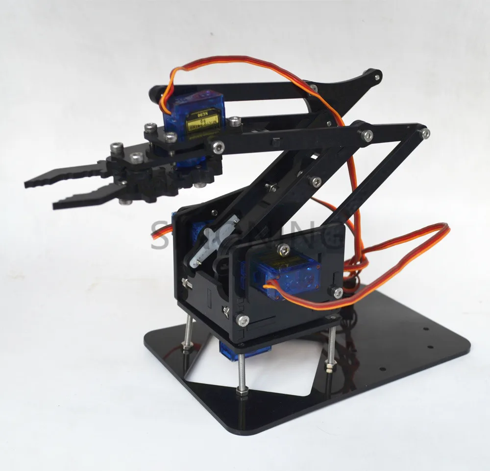 Акриловая механика ручка робот Робот 4 DOF arm для arduino создан обучающий комплект SG90