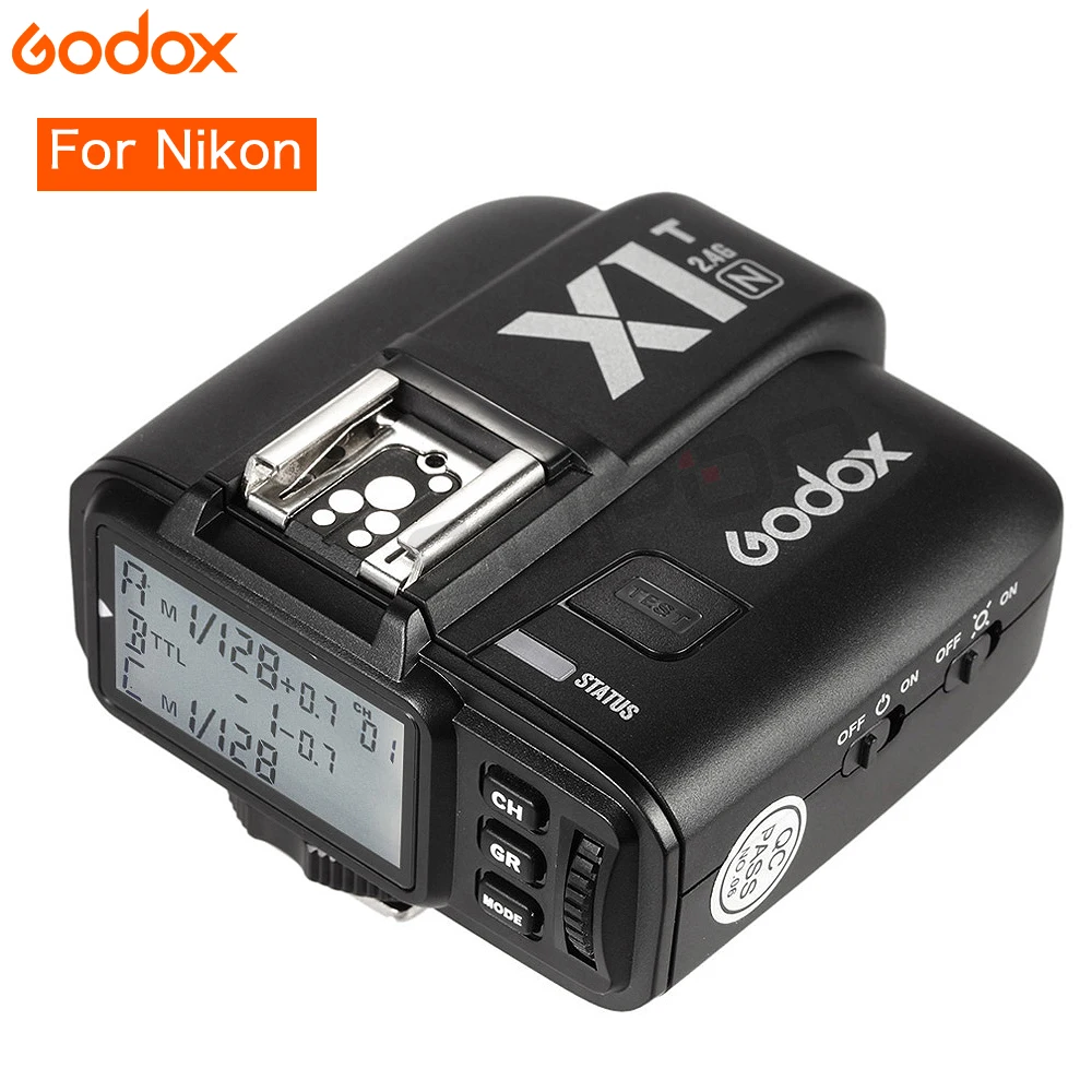 2x Godox TT350N 2 4G HSS 1/8000s ttl GN36 Вспышка Speedlite + X1T-N передатчик для камеры Nikon D750 D7000 D7100 D7200