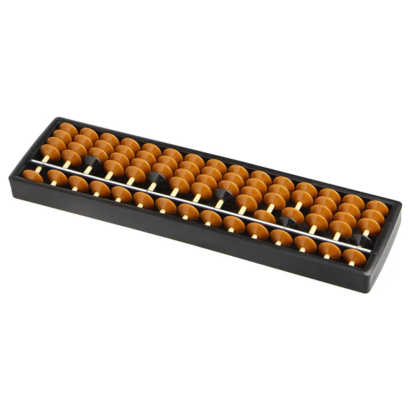 Пластмассовый Abacus 15 цифр арифметический инструмент детские математические