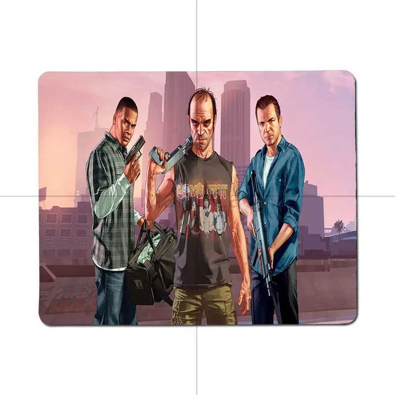 MaiYaCa игровой коврик для мыши с рисунком из GTA 5 Тревор Франклин Майкл сделай сам