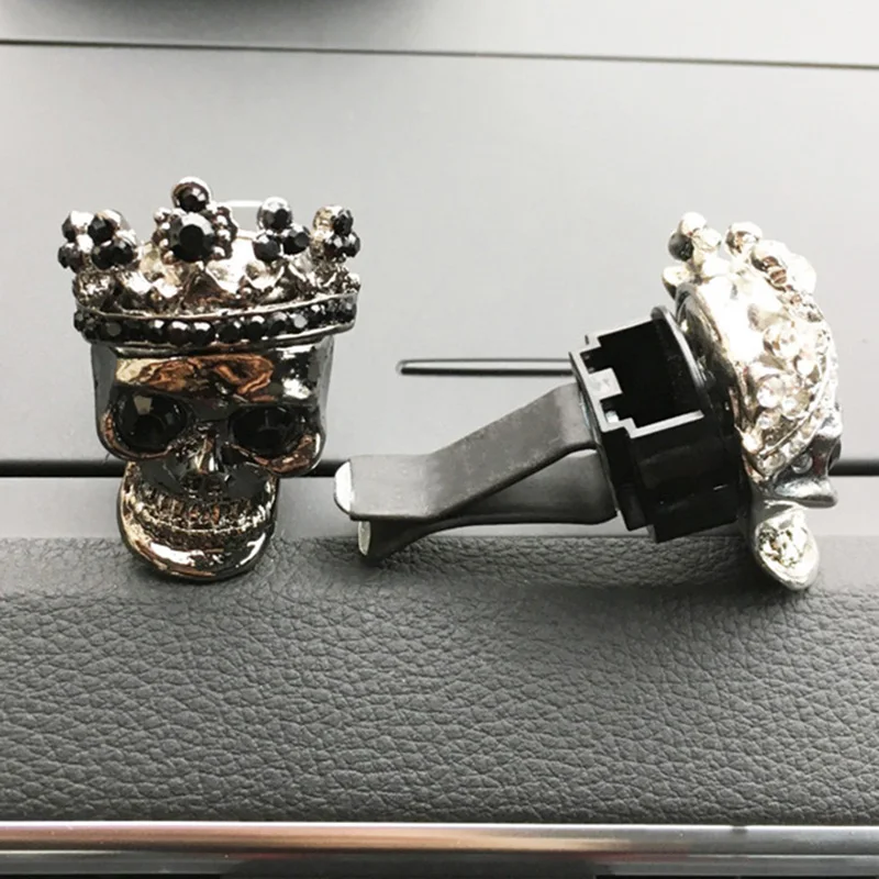 Ароматизатор для украшения автомобиля Cool Skull автомобильный ароматизатор зажимы