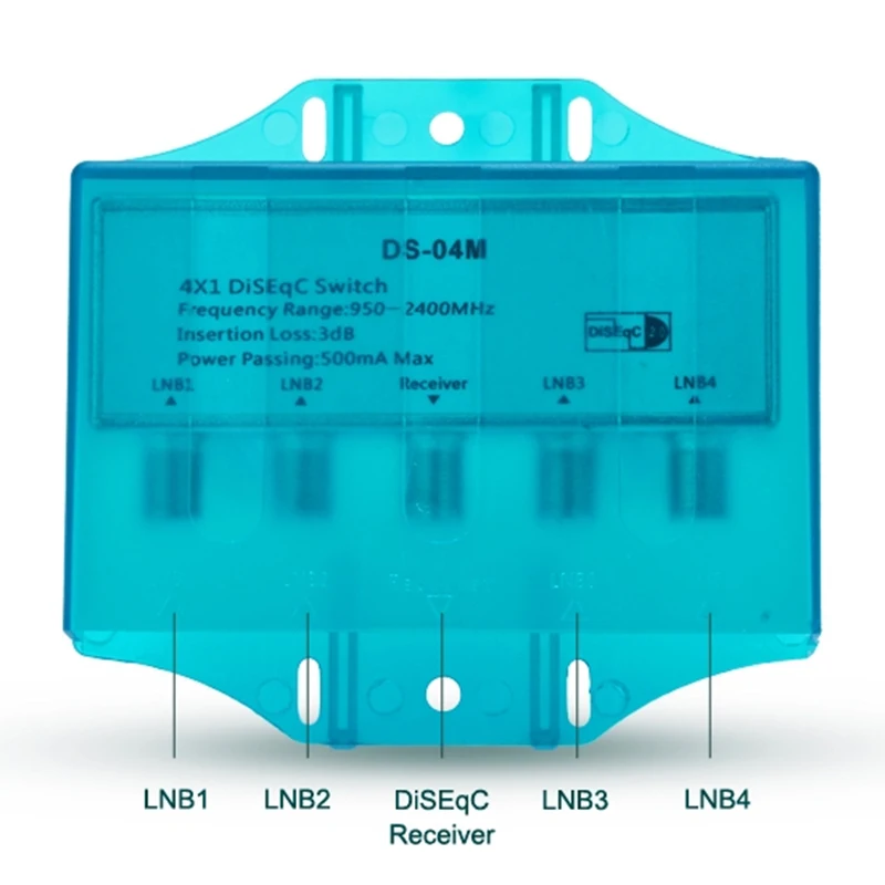 Новое поступление водонепроницаемый переключатель Diseqc 4x1 Strong Multiswitch Премиум