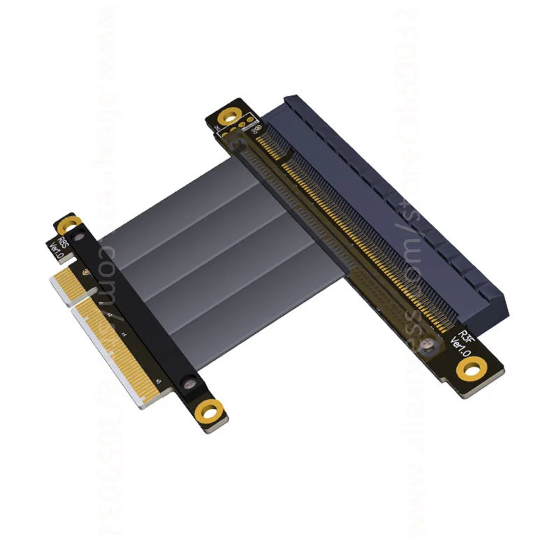 PCIe 3 0x8 до x16 кабель подъемника 64G/bps PCI E 8x 16x 1U 2U расширитель для NVIDIA GTX1080Ti GTX1070 GTX1060 1050