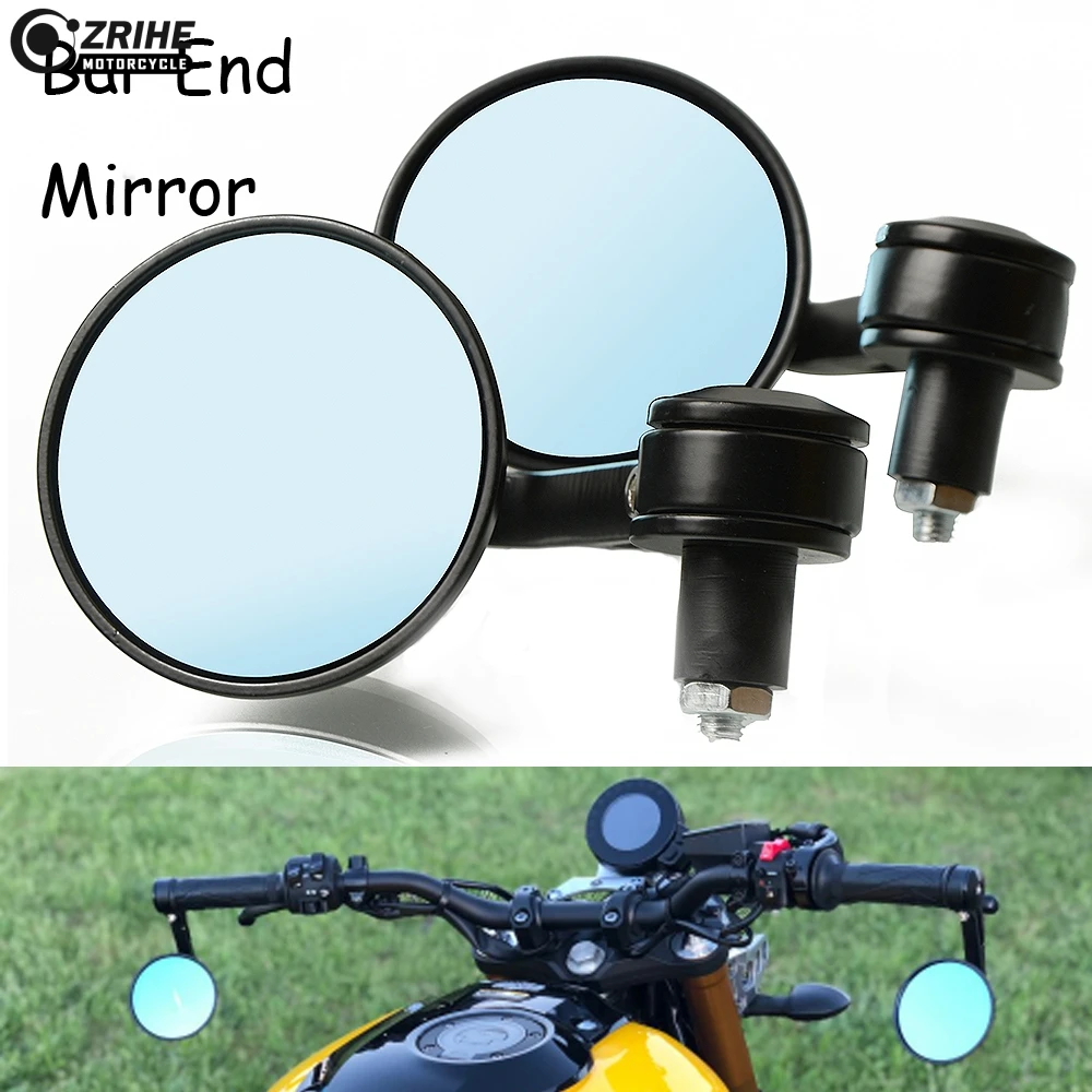 7/8 &quotмотоцикл зеркало CNC алюминиевая ручка бар конец заднего вида для Ducati Monster 821