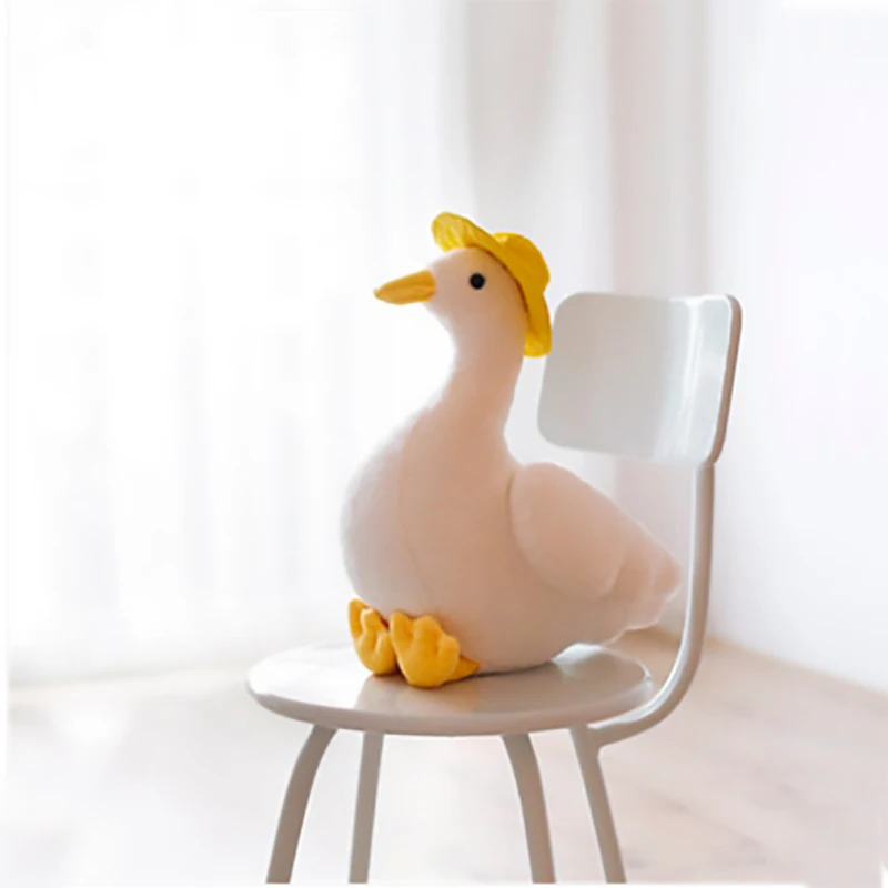 1 июня Международный подарок на день детей утка плюшевая кукла заправка желтая