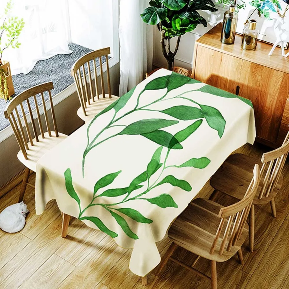 Meijuner скатерть с милым принтом Цифровая печатная Полиэстеровая