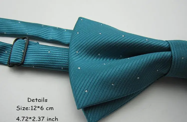 

Sliver Shiny Dots Leisure Bowties Handkerchief Set For Men Wedding Tuxedo Party Casual Bow Ties Pocket Towel Sets