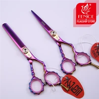 fenice 5 5 inch hairdressing scissors set cutting thinning shears hair shears