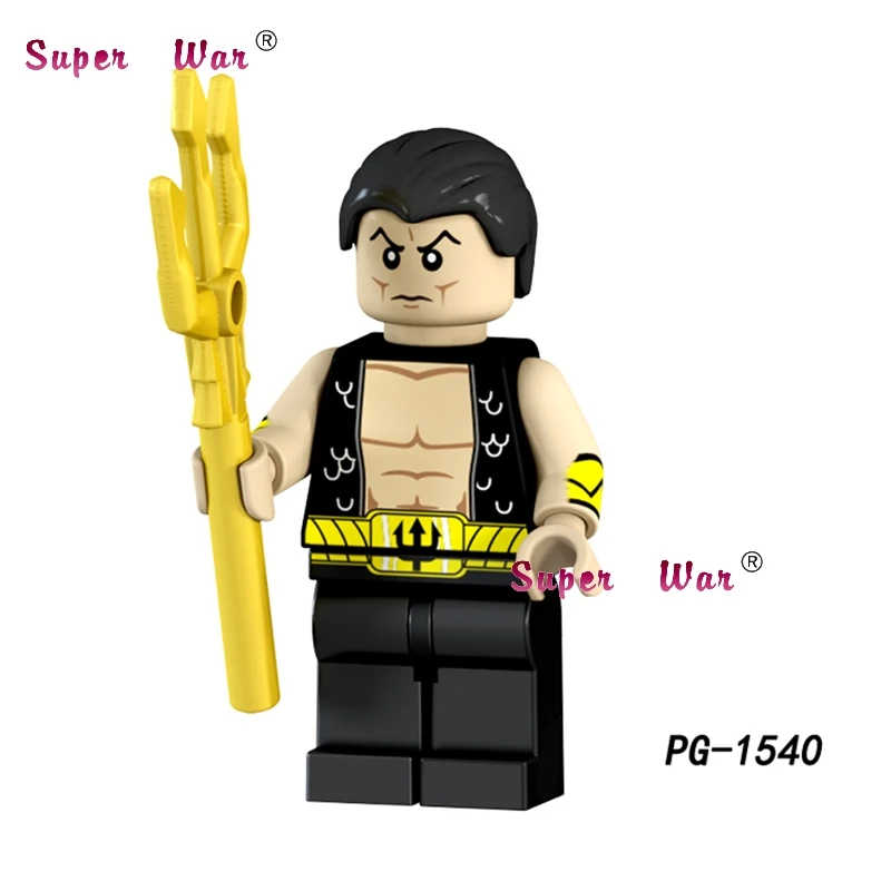 Один строительный конструктор Бэтмен Капитан Америка Rocky Big Barda Free Namor Lara Croft power Joker игрушки для детей - Цвет: PG1540
