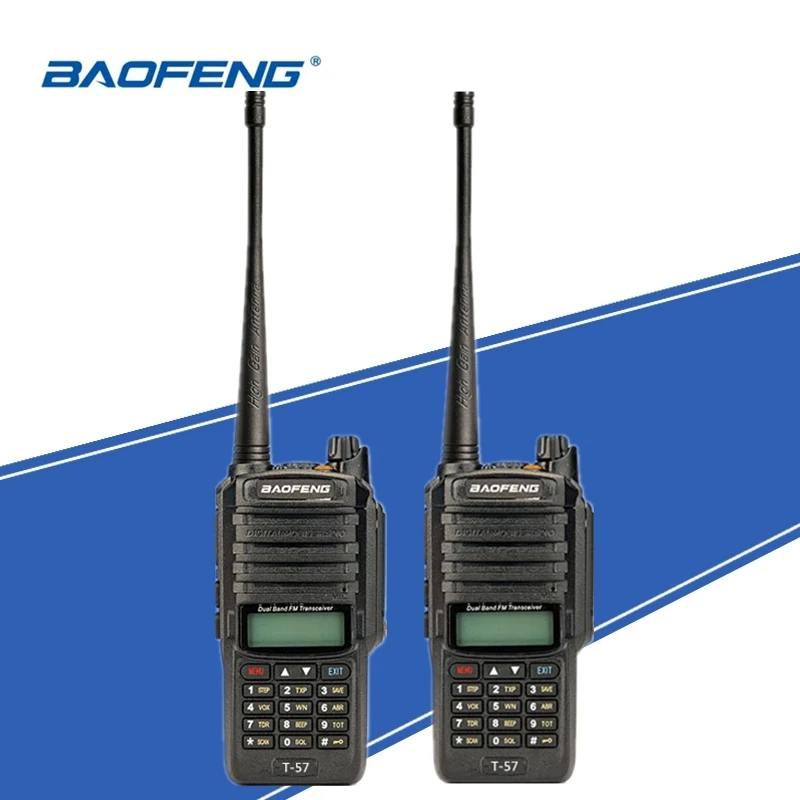 2 шт. водонепроницаемый радиоприемник BaoFeng Ip67 | Мобильные телефоны и аксессуары