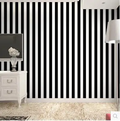 Полосатые липкие обои из ПВХ водонепроницаемые утолщенная мебель для гардероба