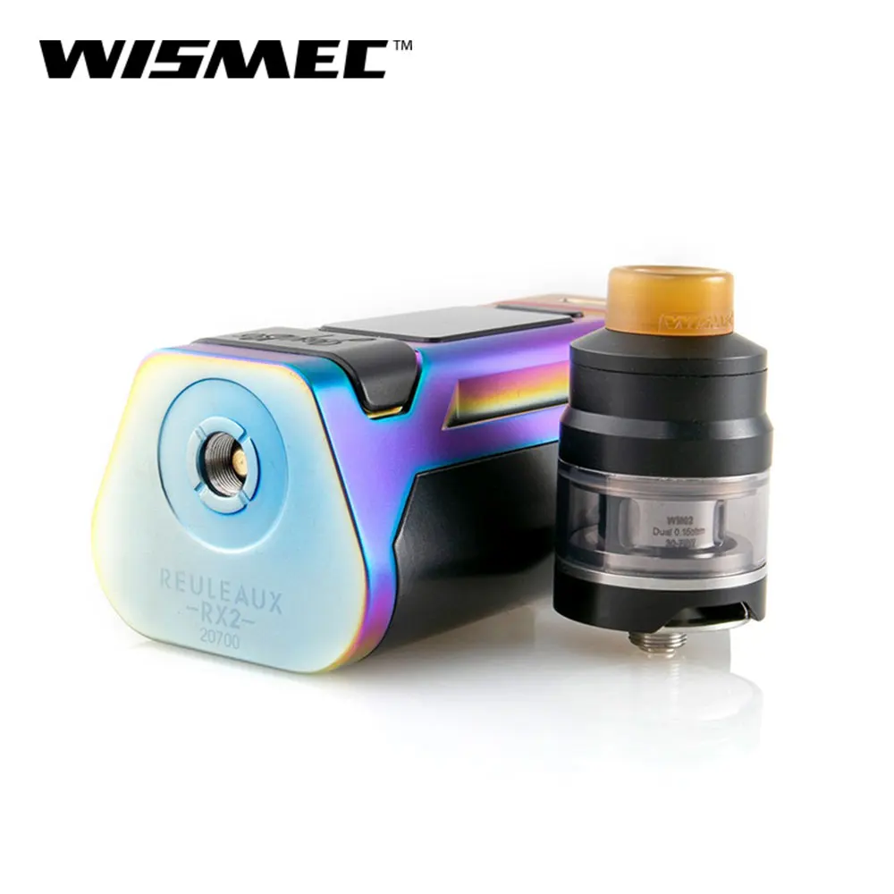 Wismec Reuleaux RX2 20700 TC коробка мод/RX2 20700 комплект Электронная сигарета 1,3 дюймов дисплей электронная сигарета vape специальный цвет