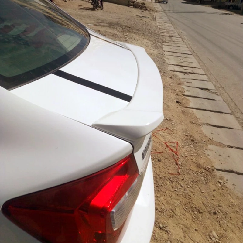 Спойлер для Honda Civic 2012 2015 2016 высококачественный задний спойлер из АБС пластика