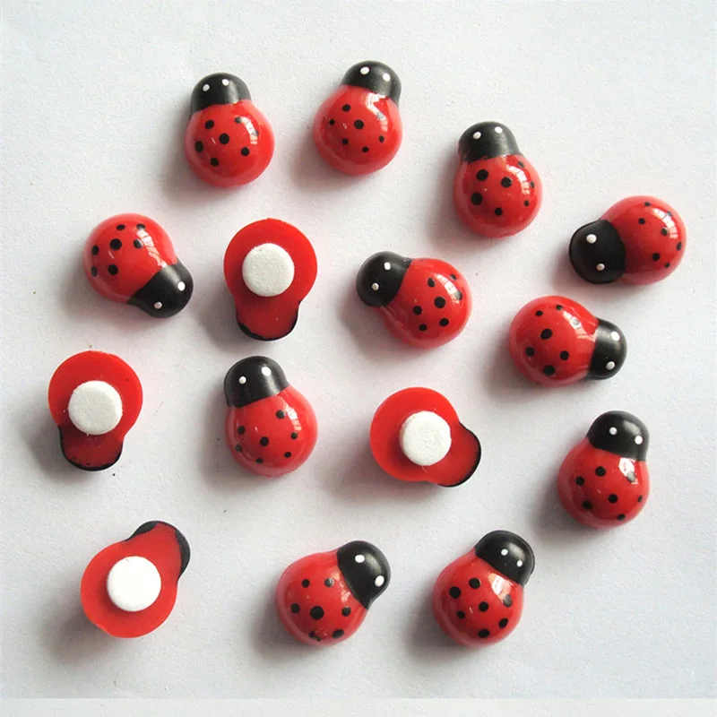 Разноцветные божьи коровки миниатюрные садовые украшения для дома|accessories