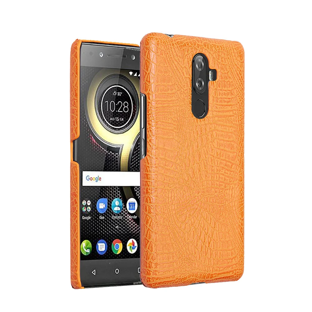 Роскошный кожаный чехол с крокодиловым узором для Lenovo K8 Note/Lenovo P1M P1MA40/Lenovo Vibe P1 P2
