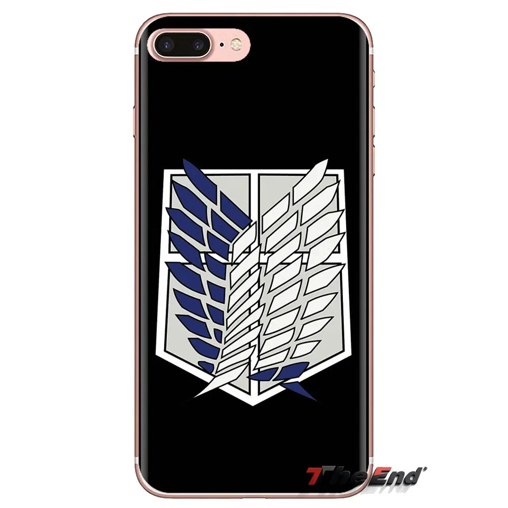 For LG G3 G4 Mini G5 G6 G7 Q6 Q7 Q8 Q9 V10 V20 V30 X Power 2 3 K10 K4 K8 2017 Mobile Phone Cover attack on titan Scouting Legion |