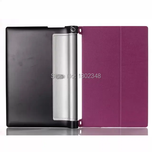 Тонкий тройной складной чехол книжка MagSmart из искусственной кожи с функцией