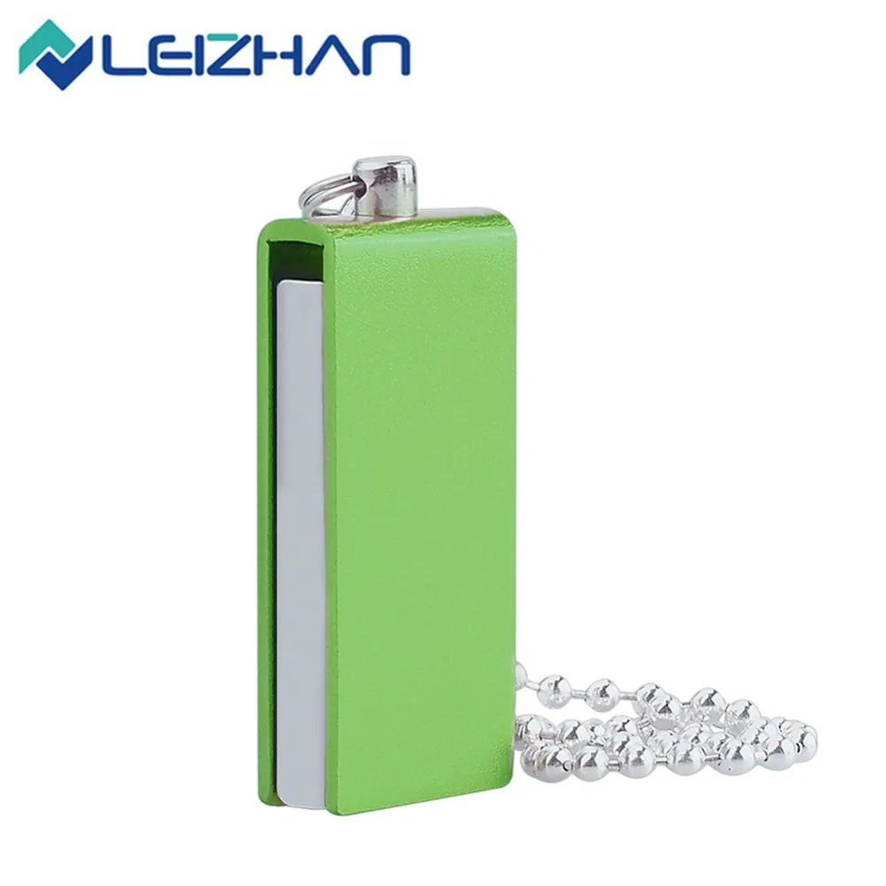 LEIZHAN Флешка брелок с реальной емкостью USB флеш накопитель 64 ГБ 32 16 8 4 компьютер u
