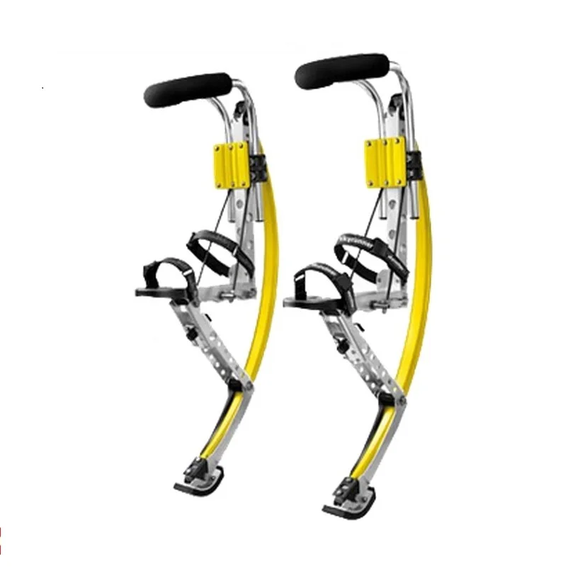 Уличное фитнес-оборудование для взрослых Вес: 155 ~ 200 фунтов/70 ~ 90 кг желтые ходунки/бегун/Обувь для прыжков/Летающая обувь