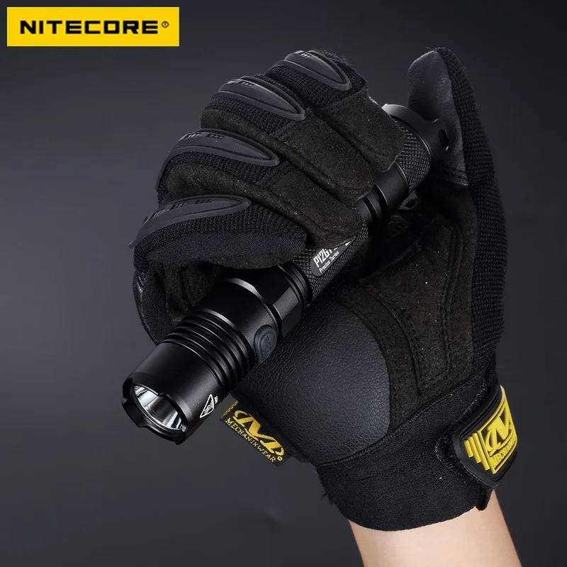 Светодиодный фонарик NITECORE P12GT CREE XP-L HI V3 320 лм расстояние луча 18650 м тактический