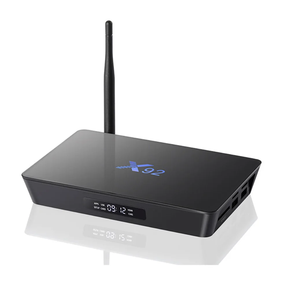 X92 Android 7 1 ТВ приставка макс 3 Гб/32 ГБ Amlogic S912 Восьмиядерный 5G Wifi 4K смарт BT 3D HD