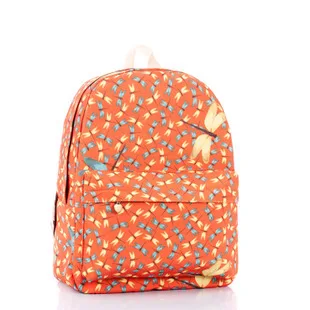New Hot Floral Backpack Style Fresh Besign Knapsack Rucksack Canvas Schoolbag In Stock | Багаж и сумки