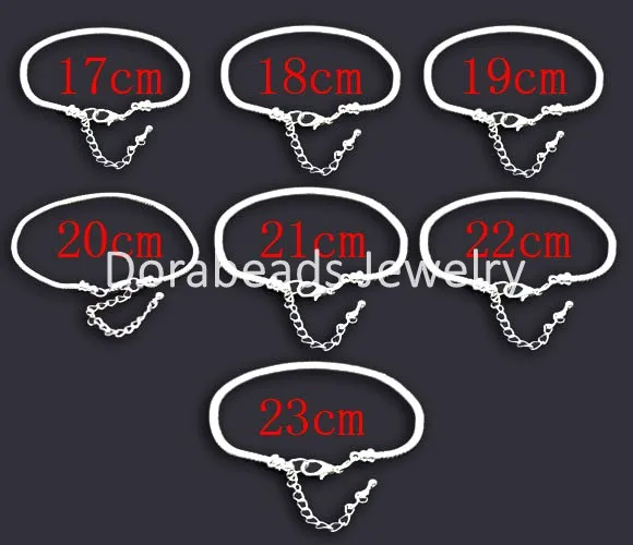 Горячая-28 Смешанная Омар Застежка Цепи Браслеты Подходящий Европейский Бисера