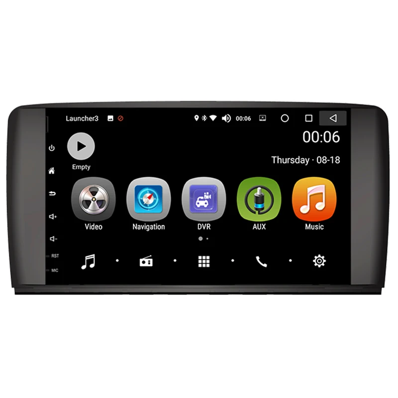 Автомобильный мультимедийный плеер GPS Android 8 0 4G/32G 2 Din для Mercedes/Benz R W251 (2006 г.) R280 R300 R320