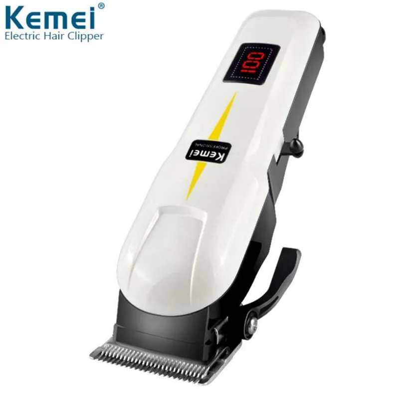Electric Hair Trimmer Haircut Cutting Machine Barber Display Screen Titanium Blade Men Styling Tools With Razor Herramientas | Бытовая
