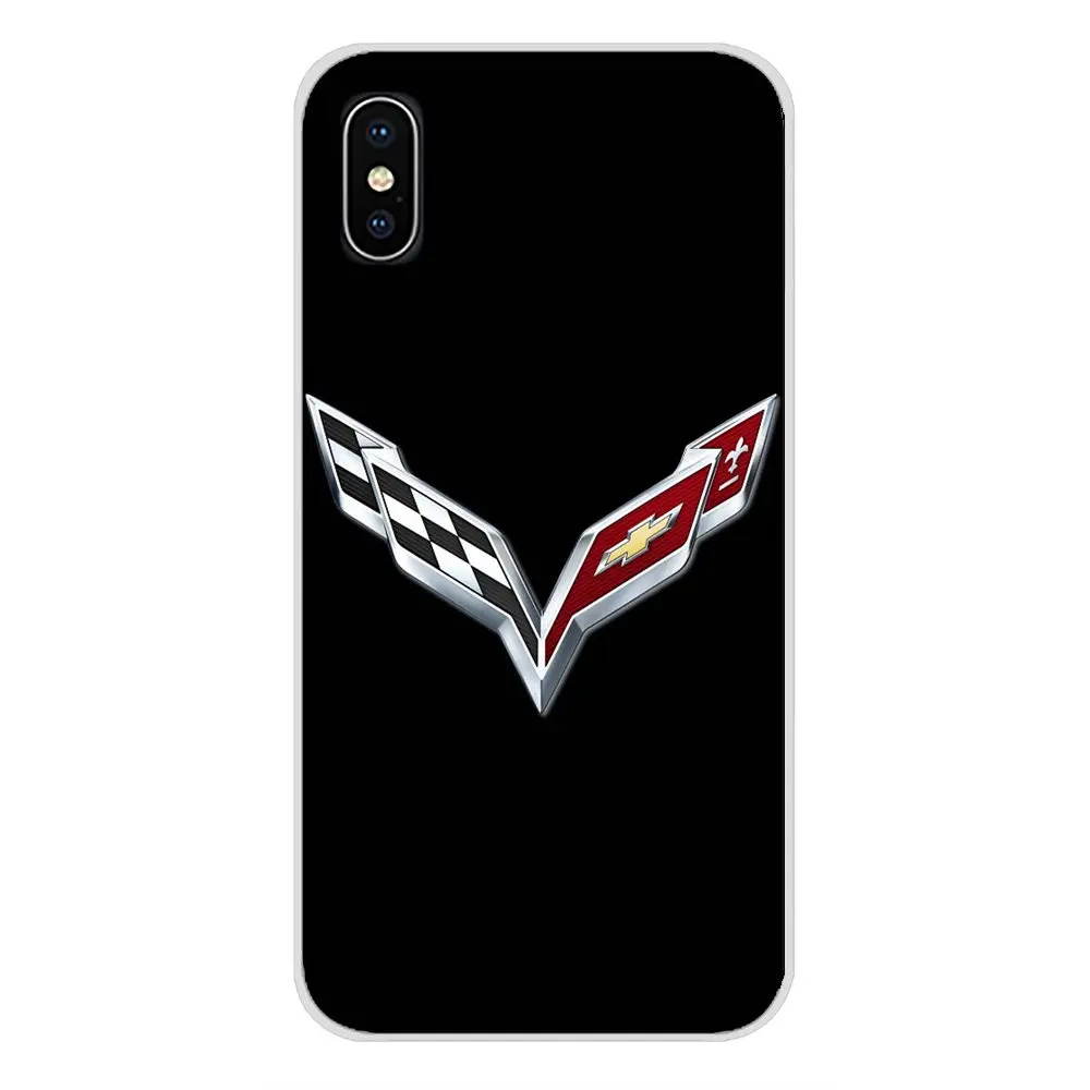 Аксессуары Чехлы для Apple iPhone X XR XS MAX 4 4S 5 5S 5C SE 6 6S 7 8 Plus ipod touch Chevrolet Corvette Racing