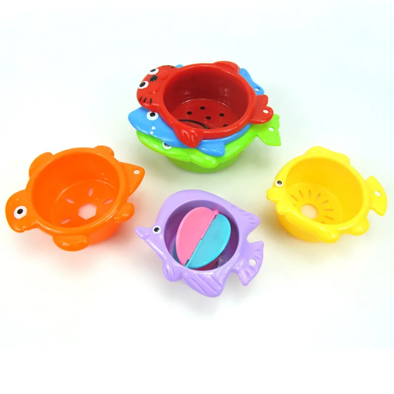 Детская игрушка для ванной 6 шт./компл. детская развивающая Милая забавная