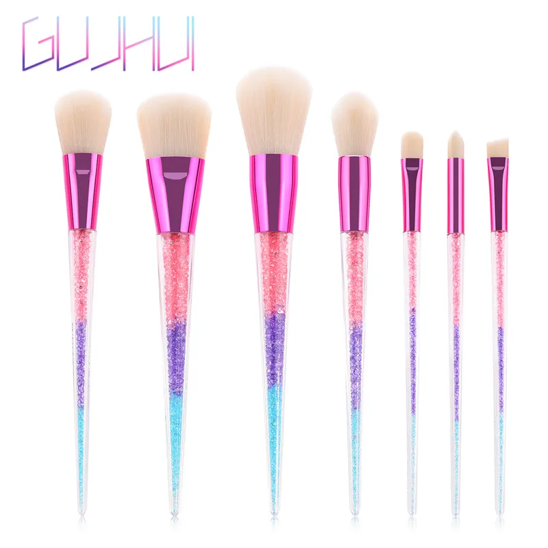 Makeup Brushes Set Professional Powder Foundation Eyeshadow Eyebrow Lip Blush Face Make Up Brush Tools Soft Synthetic Hair | Красота и