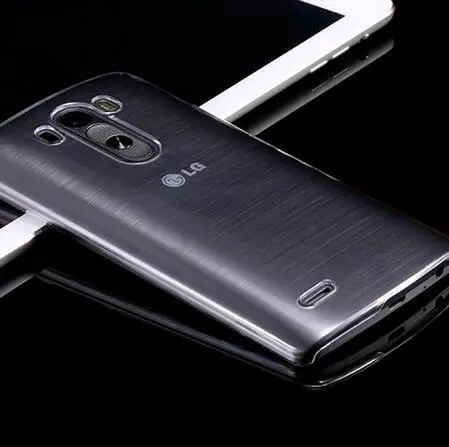 Для LG G3 Случае Мода Crystal Clear Hard PC Чехол Optimus D850 D855 Ультра Тонкий Мобильный Телефон