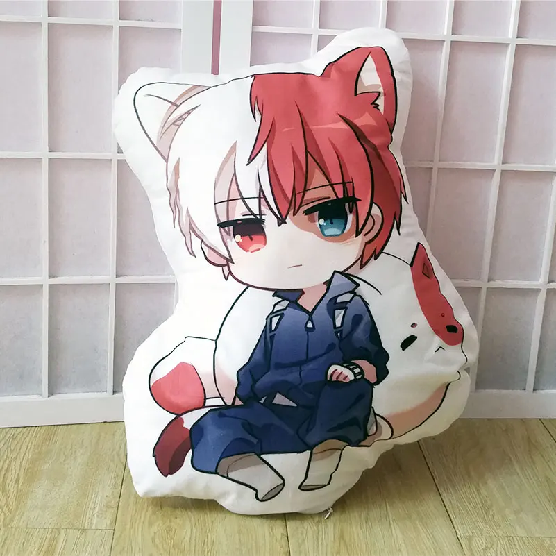 Подушка игрушка с героями мультфильма Мой герой Izuku Bakugou Todoroki Tsuyu Kirishima Eijiro мягкая