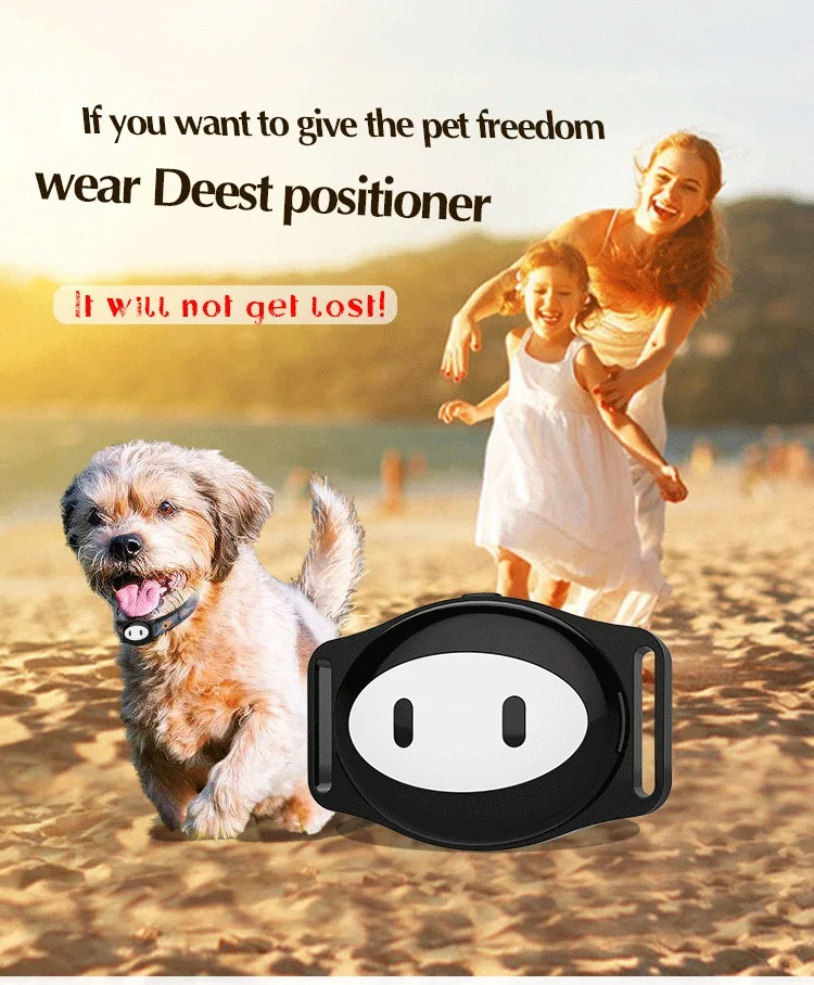 

Smart Pet Gps Tracker Mini Dog Locator Position Collar Accurate Gps Tracking Tracker Cat for Animals Devices Finder Waterproof
