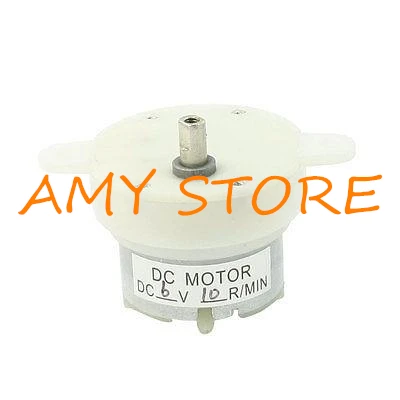 JS-40 10 оборотов в минуту скорость вращения 2 контактный соединительный цилиндрический мотор DC6V