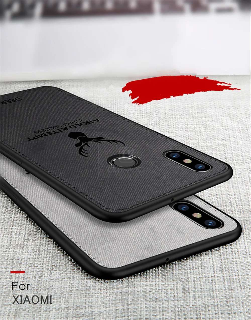 Чехол для телефона для Xiaomi mi Mix 2S Max 2 3 Pocophone F1 Play Red mi Note 8 4 4X5 6 7 Pro Бэтмен олень Ткань Текстиль противоударный чехол