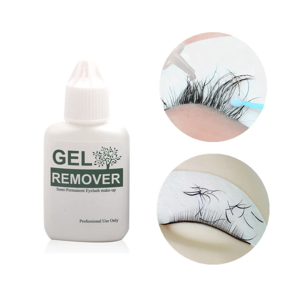 

15ml Eyelash Glue Adhesive Remover False Eye Lashes Makeup Remover Fast and Safe Eyelash Extension Glue Remover Non-irritating