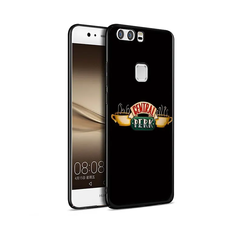 Perk кофе друзья ТВ мягкий чехол для телефона Huawei P9 P10 P20 30 P40 Pro Max P Lite smart Z Plus