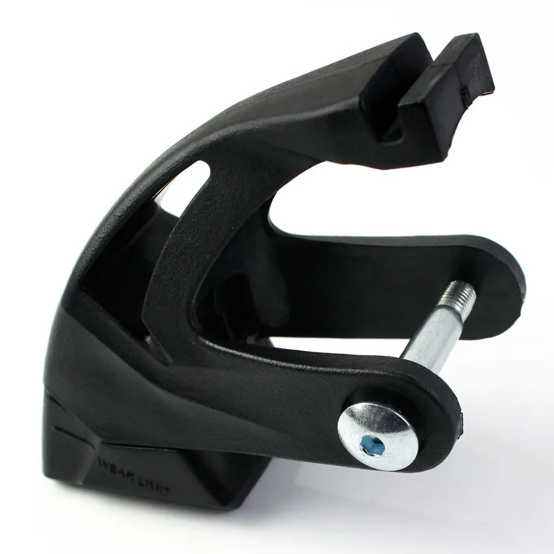 Бесплатная доставка тормоз для роликовых коньков черного цвета с осями и винтами