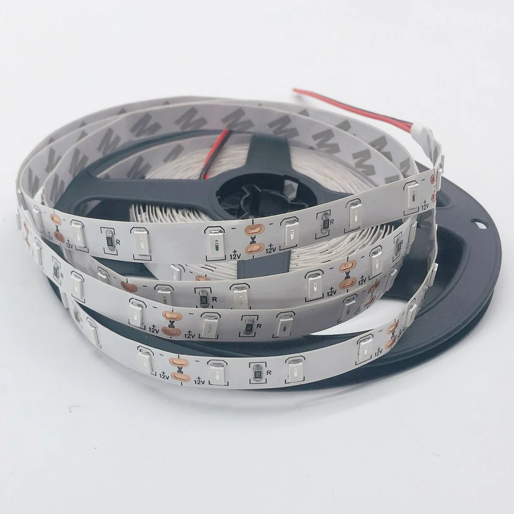 1/2/3/4/5 м IP65 водонепроницаемая светодиодная лента 5630 SMD DC12V 60 светодиодов/м 5730 бар