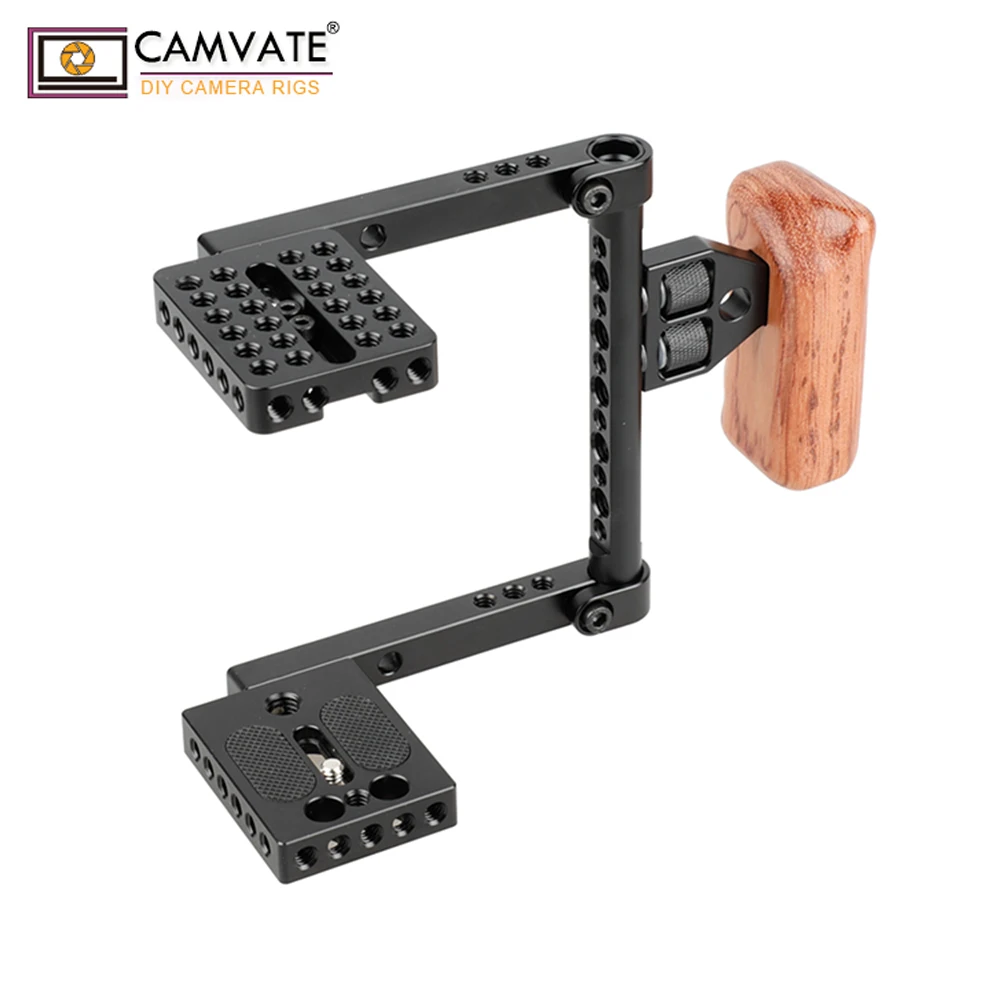 Камера CAMVATE Rig для Canon 80D 90D 50D 40D 7D Mark11 5D Mark111 5DS 5DSR/Nikon D7000 D7100 D7200 D300S D610/A99|stabilizer rig|camera