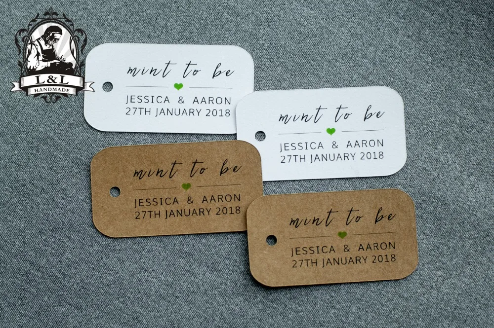 

#62 200 шт. 3,5x6,5 см крафт/белая бумажная этикетка бирки для свадебных подарков на свадьбу бирка на заказ счастливая этикетка