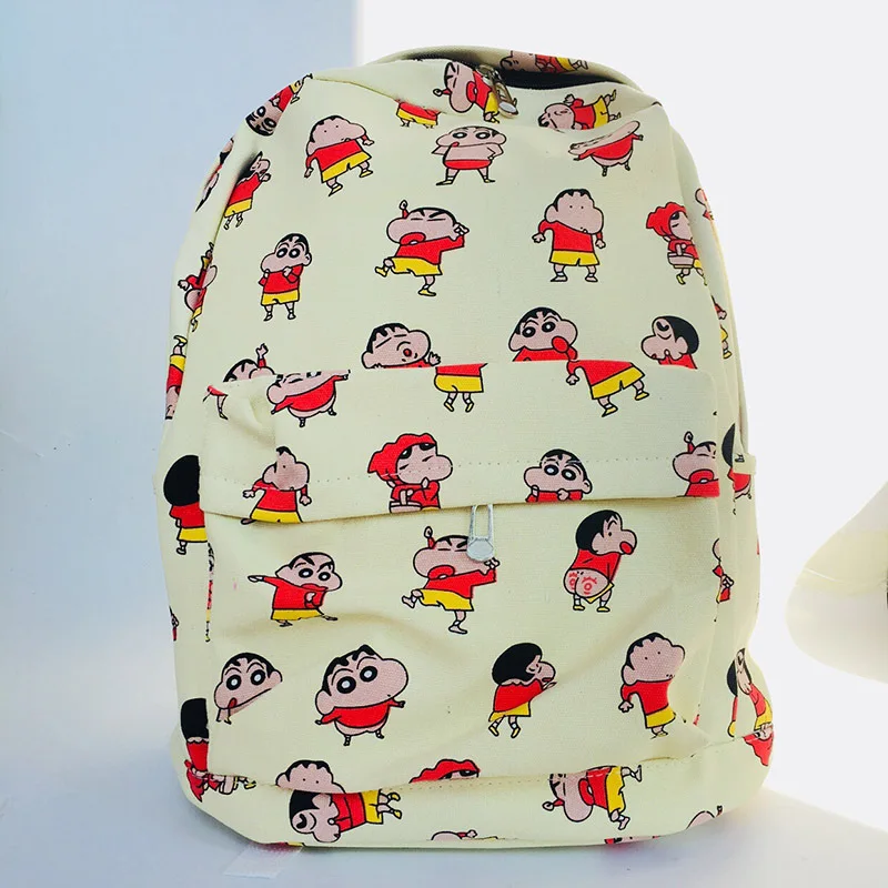 see chart IVYYE Crayon Shin-chan, парусиновые рюкзаки, рюкзаки, мультяшный Школьный рюкзак, повседневные студенческие сумки, дорожный ранец, унисекс, Новинка - Цвет: see chart