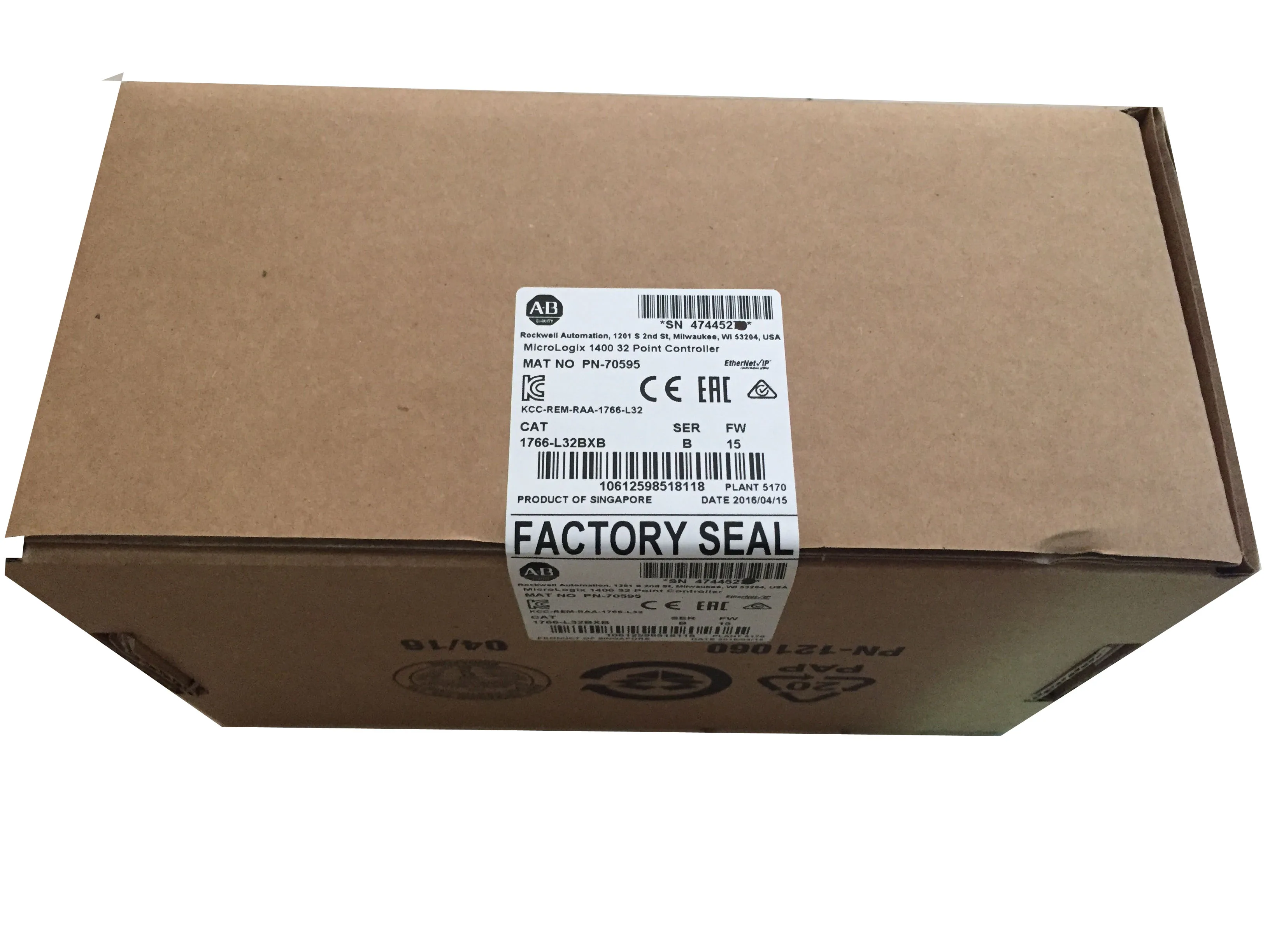 Новый маленький программируемый логический контроллер MicroLogix 1400 1766 L32BXB l32bxb 2
