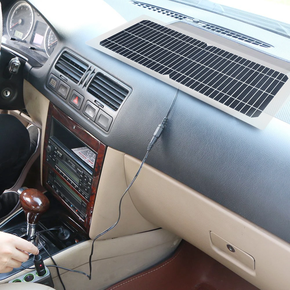 солнечная батарея Панель солнечной батареи 12v 10 вт 5 в переносной аккумулятор usb