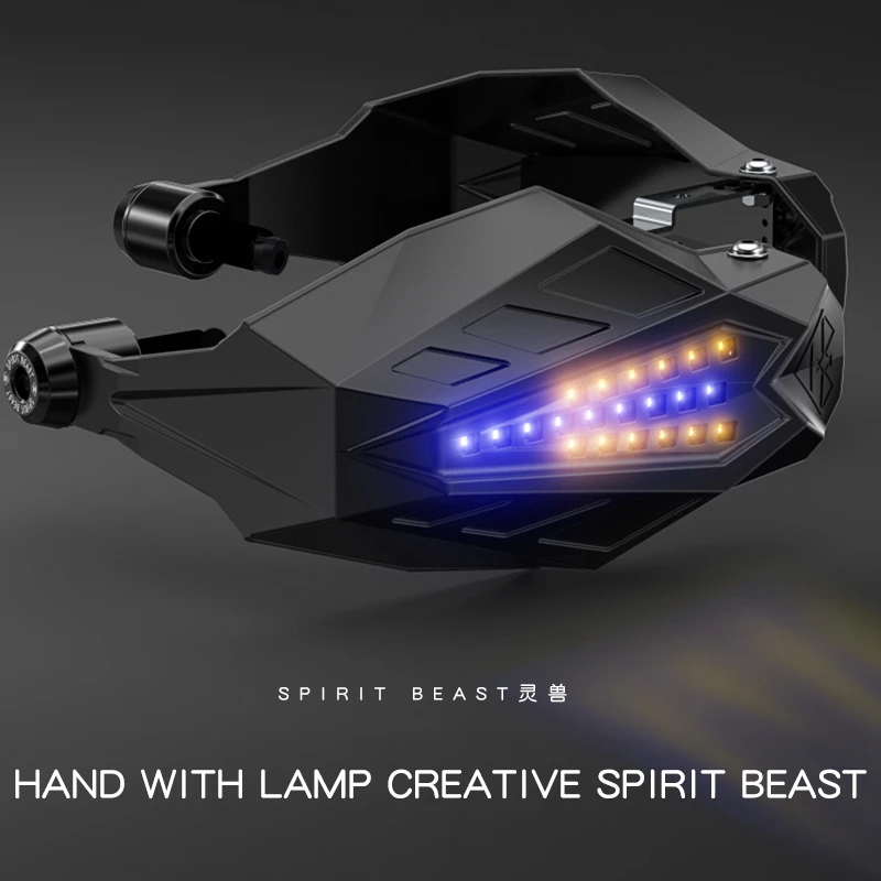 Защитная перегородка для мотоцикла SPIRIT BEAST со светодиодсветильник универсальная