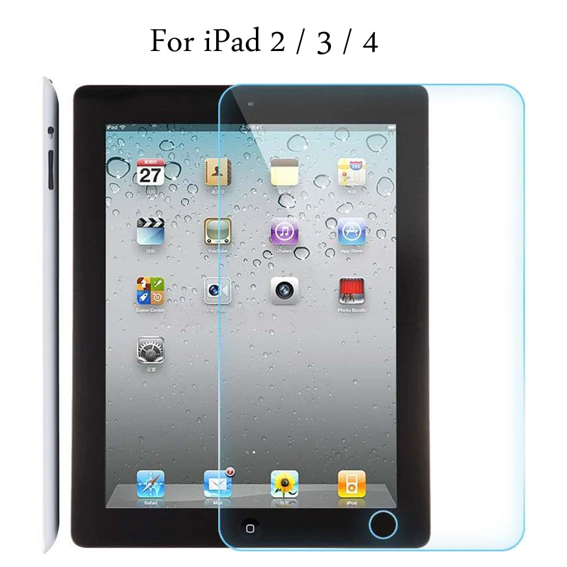 Для Apple iPad 2 3 4 стальная пленка для планшета защита экрана закаленное iPad2/3/4