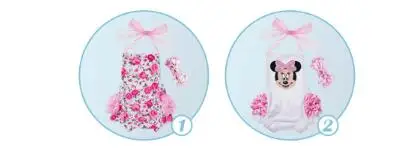 Милые цветы reborn младенцы кукла одежда для 22 дюймов reborn куклы аксессуары